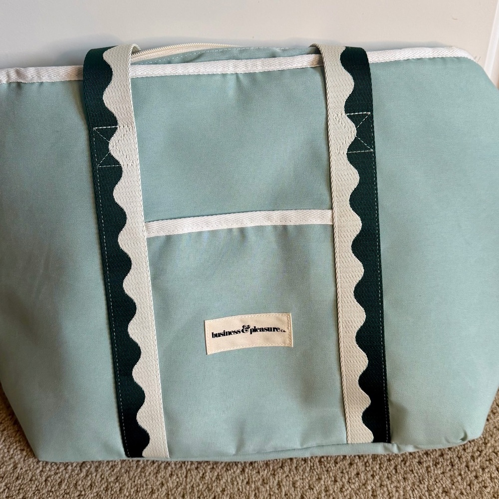 Business & Pleasure Co. Cooler Blue Bag